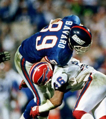 New York Giants Mark Bavaro 1988 Home Throwback Football Jersey product image
