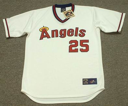 Don Baylor California Angels 1982 Baseball jersey retro stitched fan gear RTJ01126