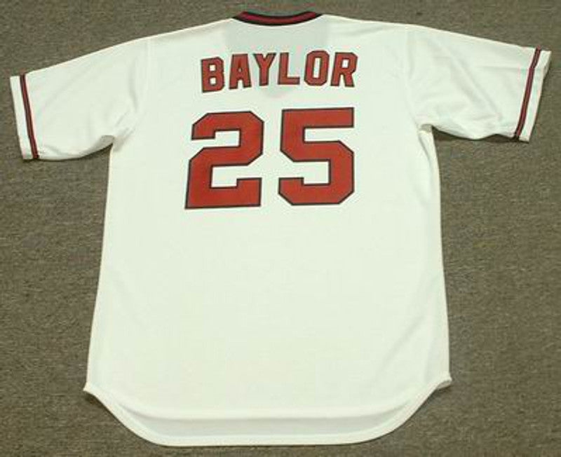 Don Baylor California Angels 1982 Baseball jersey retro stitched fan gear RTJ01126