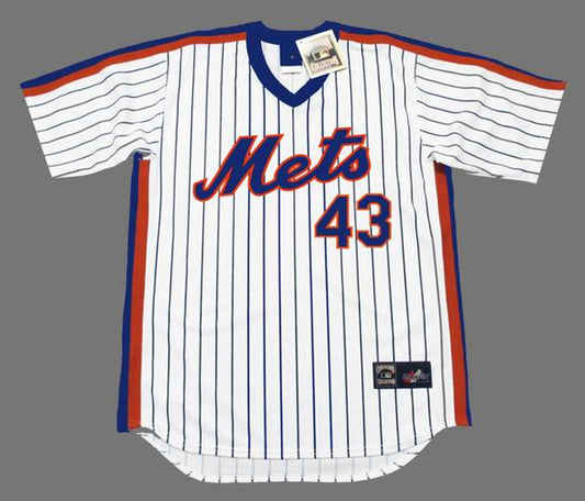 BB NYM 1984 Cooperstown Home Baseball Stitched Jersey, Vintage Baseball Jersey, Retro Sewn Jersey