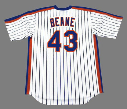 Billy Beane New York Mets 1984 Baseball jersey retro stitched fan gear RTJ01754