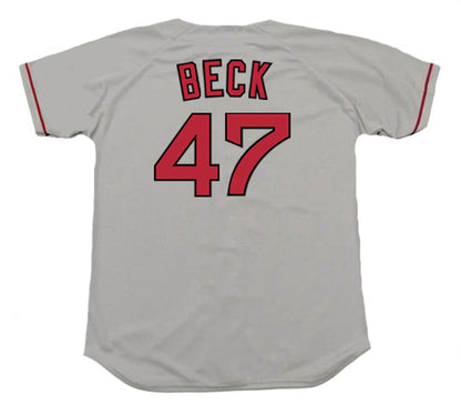 Vintage Baseball Jersey 2001 Away Throwback Stitched Vintage Red Jersey product image
