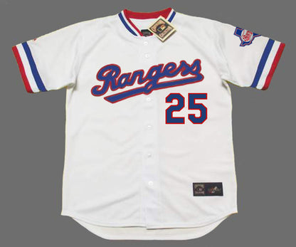 Buddy Bell Texas Rangers 1984 Baseball jersey retro stitched fan gear RTJ01578
