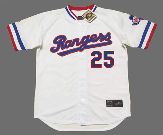 Buddy Bell Texas Rangers 1984 Baseball jersey retro stitched fan gear RTJ01578