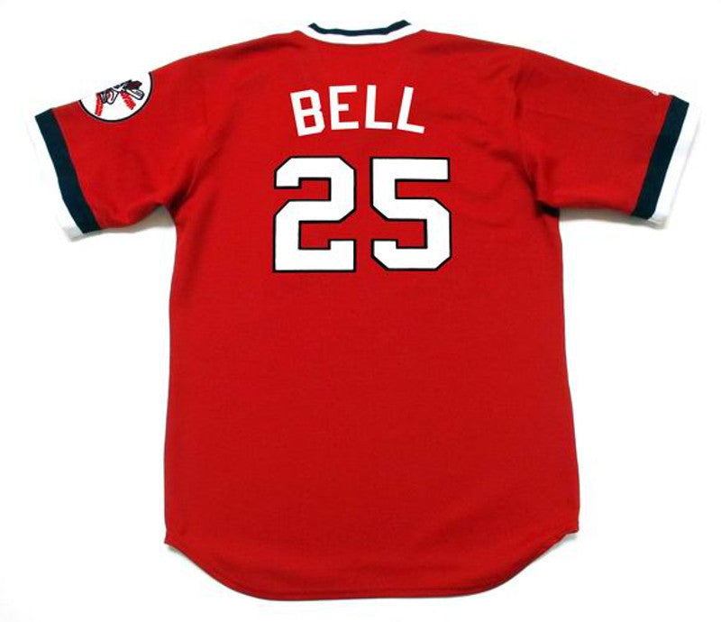 Buddy Bell Cleveland Indians 1975 Baseball jersey retro stitched fan gear RTJ01582
