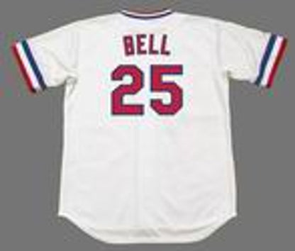 Buddy Bell Texas Rangers 1982 Baseball jersey retro stitched fan gear RTJ01579
