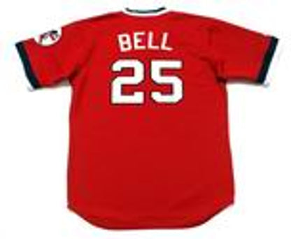 Buddy Bell Cleveland Indians 1975 Baseball jersey retro stitched fan gear RTJ01582