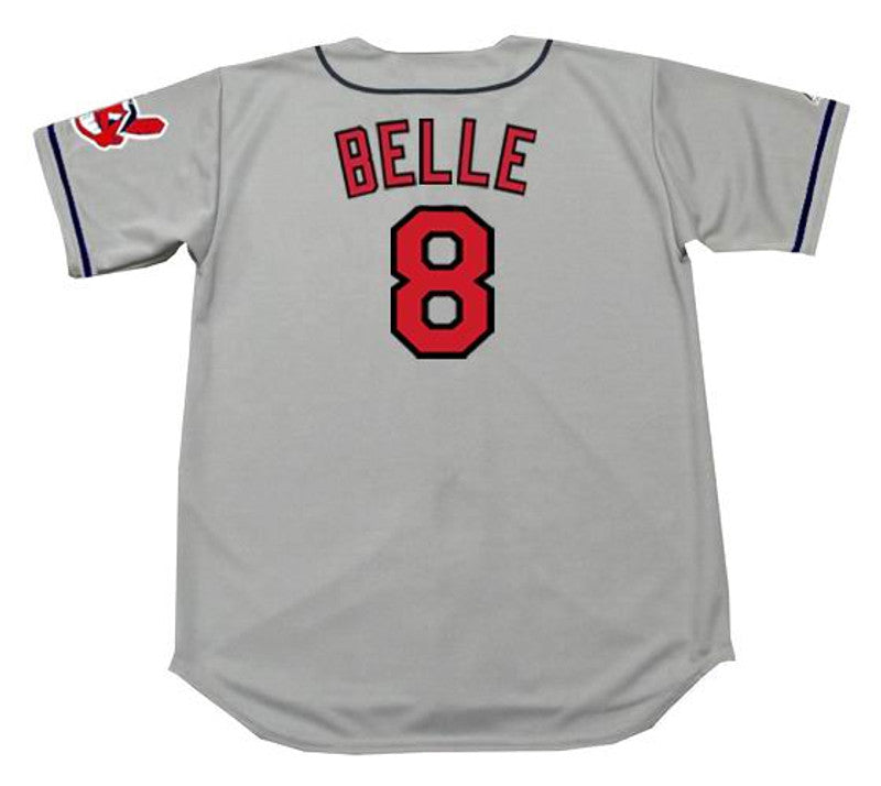 Albert Belle Cleveland Indians 1995 Baseball jersey retro stitched fan gear RTJ01950