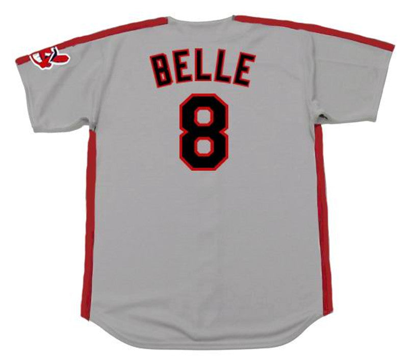 Albert Belle Cleveland Indians 1993 Baseball jersey retro stitched fan gear RTJ01953