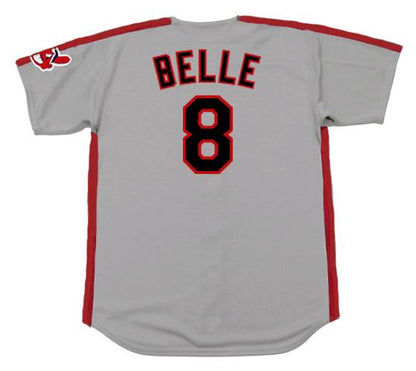 Albert Belle Cleveland Indians 1993 Baseball jersey retro stitched fan gear RTJ01953