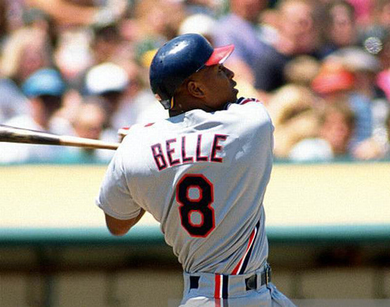 Albert Belle Cleveland Indians 1993 Baseball jersey retro stitched fan gear RTJ01953