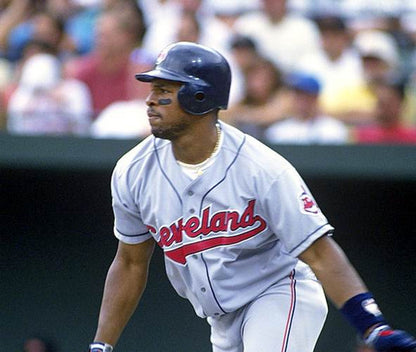 Albert Belle Cleveland Indians 1995 Baseball jersey retro stitched fan gear RTJ01950