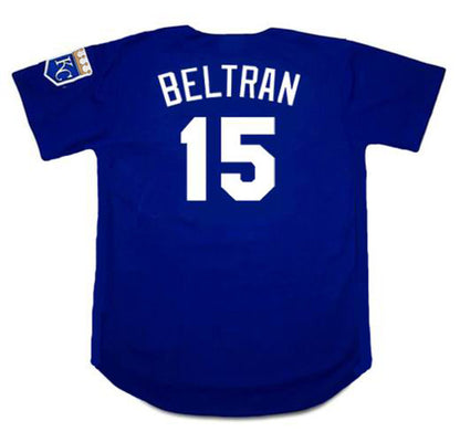 Carlos Beltran Kansas City Royals 2002 Baseball jersey retro stitched fan gear RTJ01541