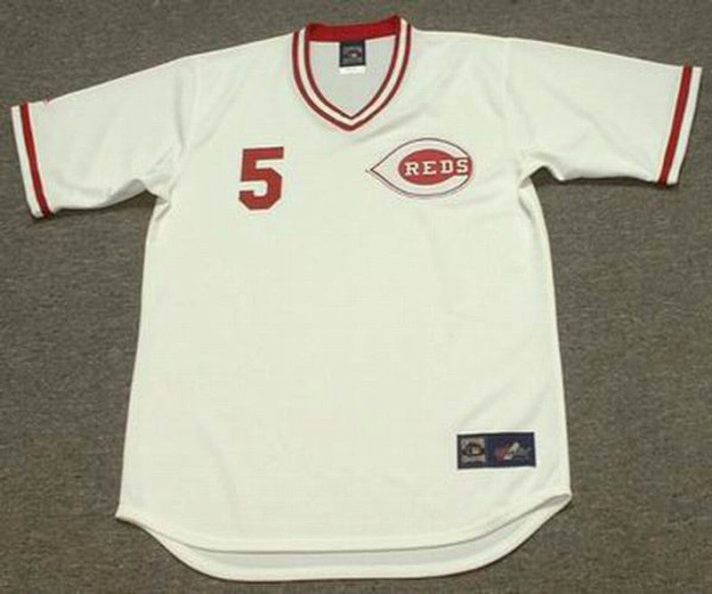 JB CR 1975 Cooperstown Home Baseball Stitched Jersey, Vintage Baseball Jersey, Retro Sewn Jersey
