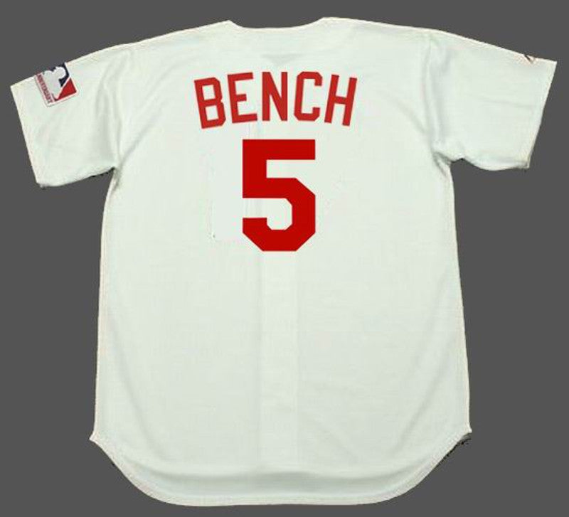Johnny Bench Cincinnati Reds 1969 Baseball jersey retro stitched fan gear RTJ00387