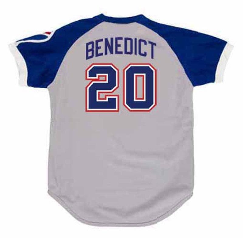 Bruce Benedict Atlanta Braves 1979 Baseball jersey retro stitched fan gear RTJ01606