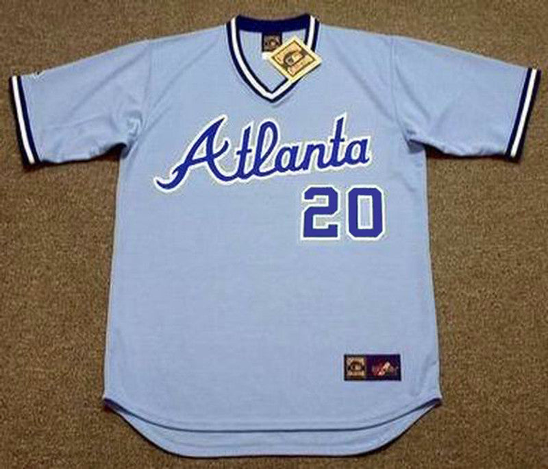 Bruce Benedict Atlanta Braves 1982 Baseball jersey retro stitched fan gear RTJ01605