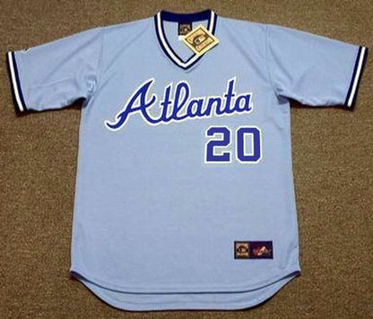 Bruce Benedict Atlanta Braves 1982 Baseball jersey retro stitched fan gear RTJ01605