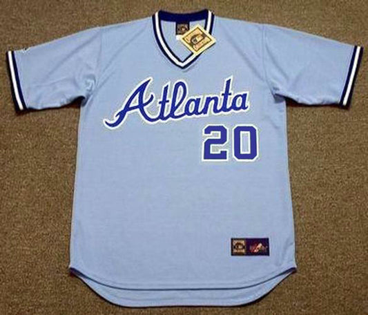 Bruce Benedict Atlanta Braves 1982 Baseball jersey retro stitched fan gear RTJ01605