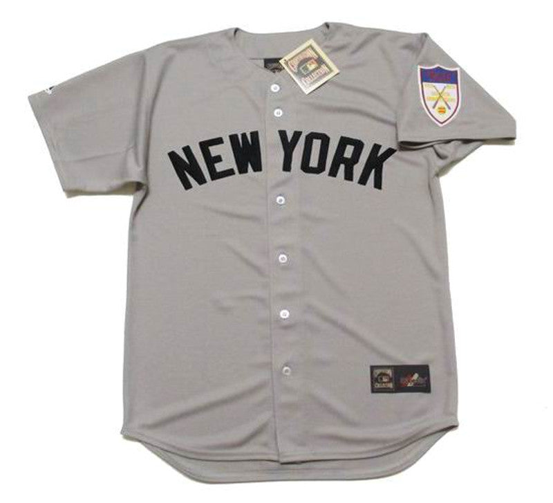 JD NYY 1951 Cooperstown Throwback Away Stitched Jersey, Vintage Baseball Jersey, Retro Sewn Jersey