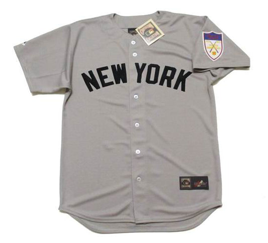 MM NYY 1951 Cooperstown Throwback Away Stitched Jersey, Vintage Baseball Jersey, Retro Sewn Jersey