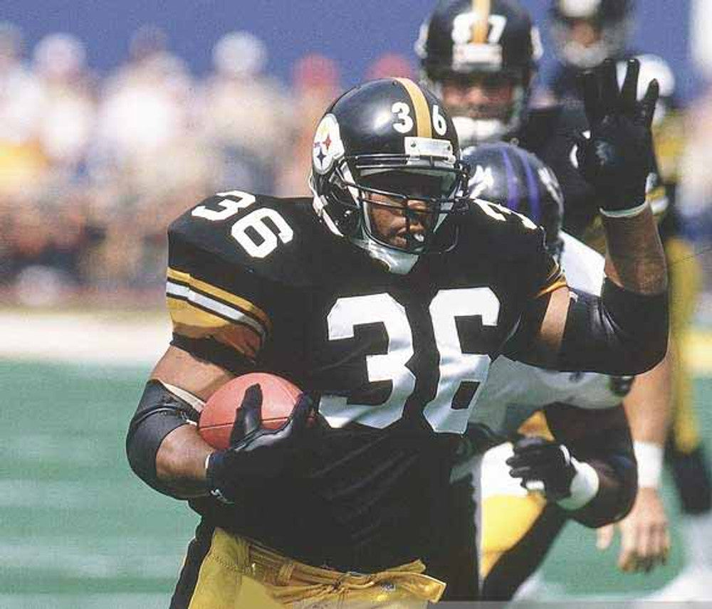 Pittsburgh Steelers Jerome Bettis 1996 Home Throwback Football Jersey product image