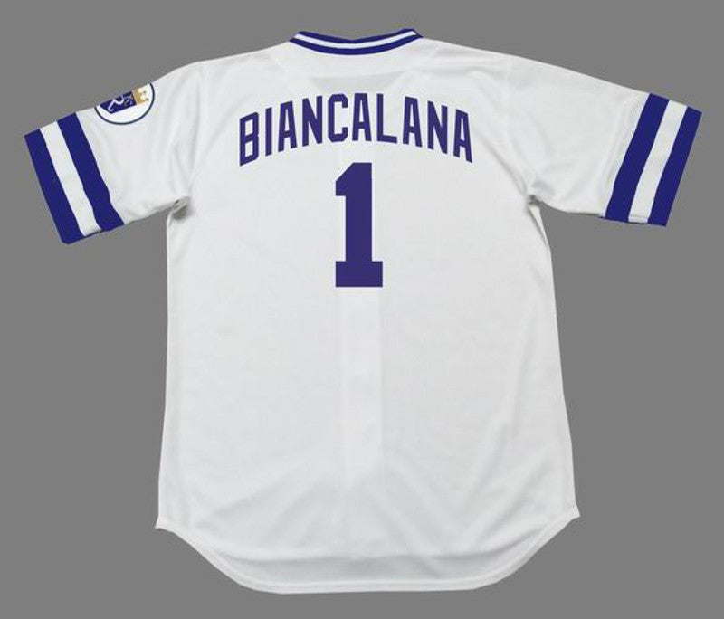 Buddy Biancalana Kansas City Royals 1985 Baseball jersey retro stitched fan gear RTJ01576