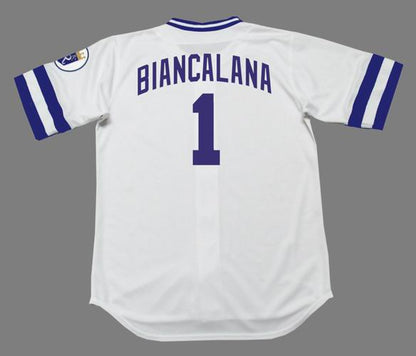 Buddy Biancalana Kansas City Royals 1985 Baseball jersey retro stitched fan gear RTJ01576