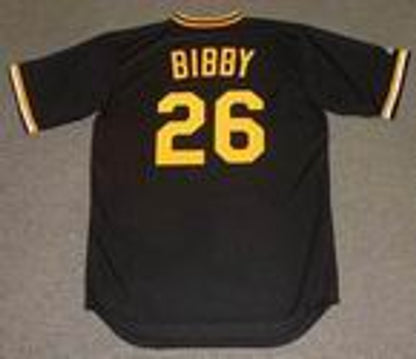 Jim Bibby Pittsburgh Pirates 1980 Baseball jersey retro stitched fan gear RTJ00579
