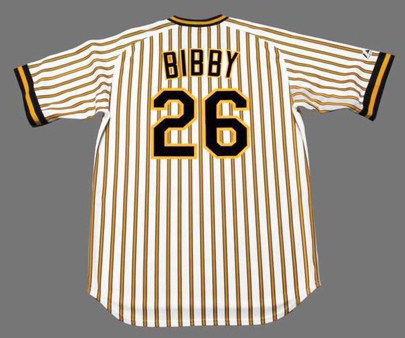 Jim Bibby Pittsburgh Pirates 1978 Baseball jersey retro stitched fan gear RTJ00580