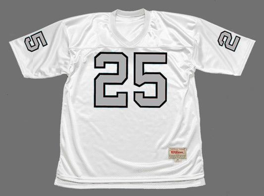 Oakland Raiders Fred Biletnikoff 1970 Away Throwback Football Jersey product image