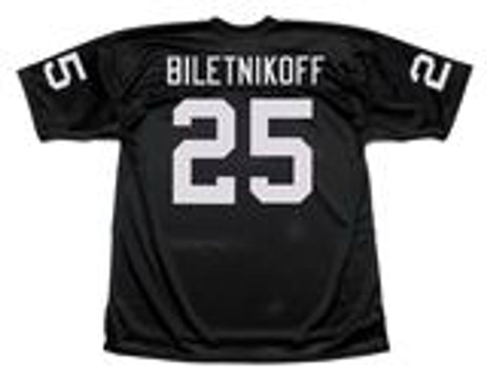 Oakland Raiders Fred Biletnikoff 1976 Home Throwback Football Jersey product image
