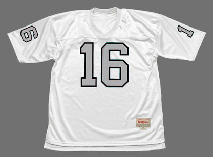 Oakland Raiders George Blanda 1970 Away Throwback Football Jersey product image