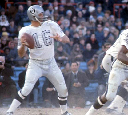 Oakland Raiders George Blanda 1970 Away Throwback Football Jersey product image