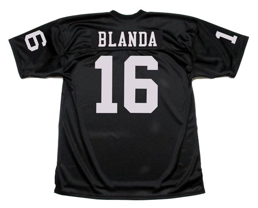 Oakland Raiders George Blanda 1970 Home Throwback Football Jersey product image