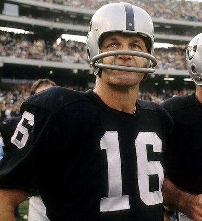 Oakland Raiders George Blanda 1970 Home Throwback Football Jersey product image