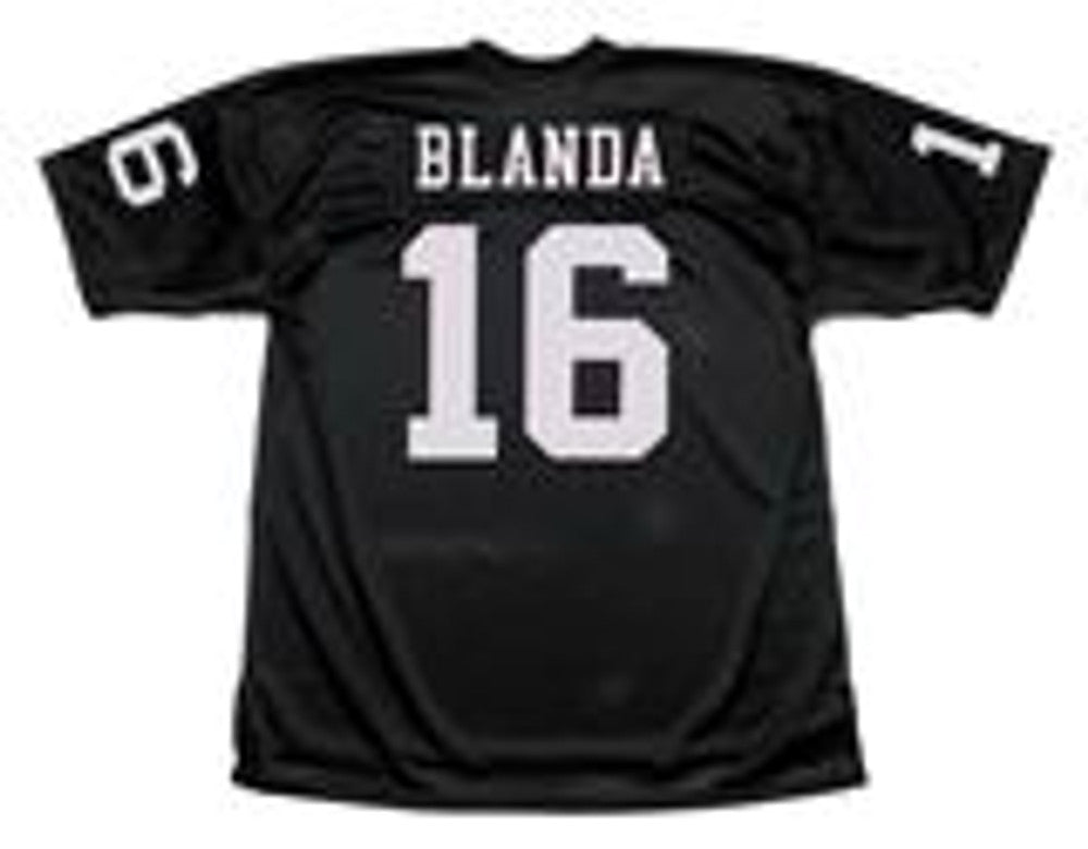 Oakland Raiders George Blanda 1970 Home Throwback Football Jersey product image