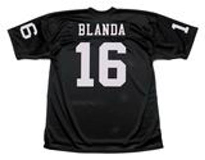 Oakland Raiders George Blanda 1970 Home Throwback Football Jersey product image