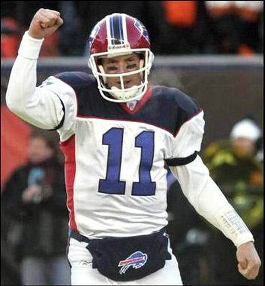 Buffalo Bills Drew Bledsoe 2004 Away Throwback Football Jersey product image