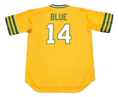 Vintage Baseball Jersey 1973 Cooperstown Throwback Stitched Vintage Blue Jersey product image