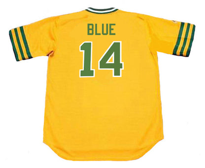 Vintage Baseball Jersey 1974 Cooperstown Throwback Stitched Vintage Blue Jersey product image