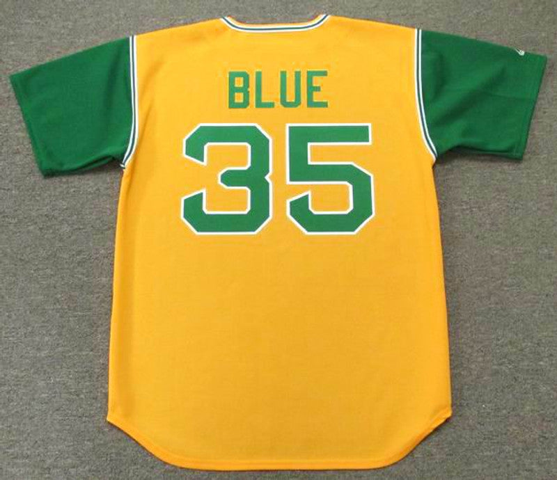Vintage Baseball Jersey 1969 Cooperstown Throwback Stitched Vintage Blue Jersey product image