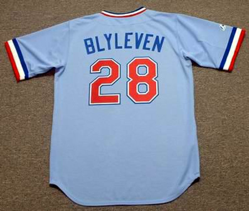 Bert Blyleven Texas Rangers 1970s Baseball jersey retro stitched fan gear RTJ01798