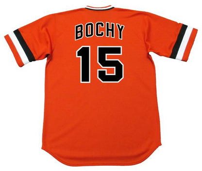 Bruce Bochy San Francisco Giants 1970s Baseball jersey retro stitched fan gear RTJ01601