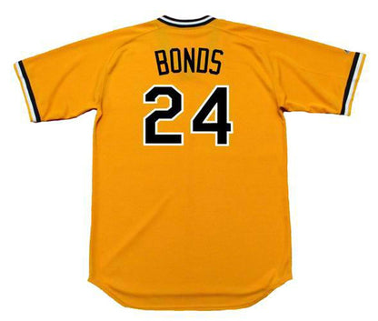 Barry Bonds Pittsburgh Pirates Baseball jersey retro stitched fan gear RTJ01839