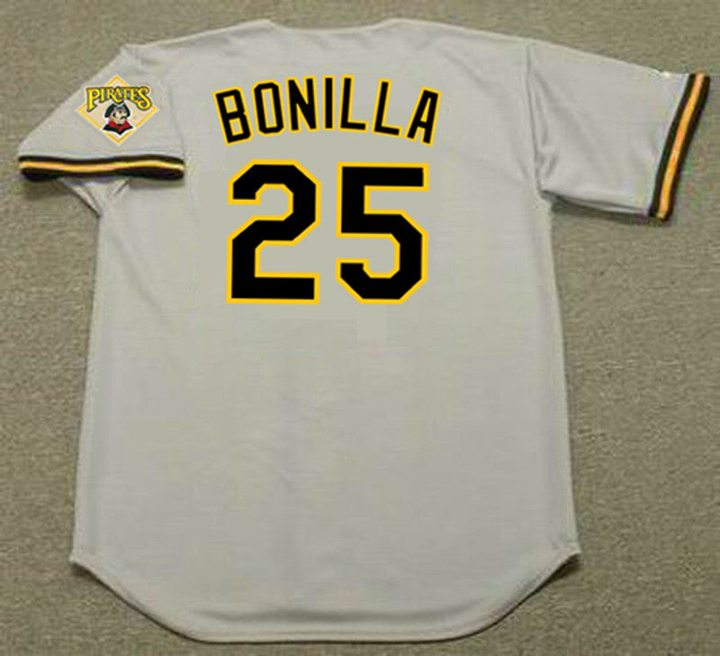 Bobby Bonilla Pittsburgh Pirates 1990 Baseball jersey retro stitched fan gear RTJ01688