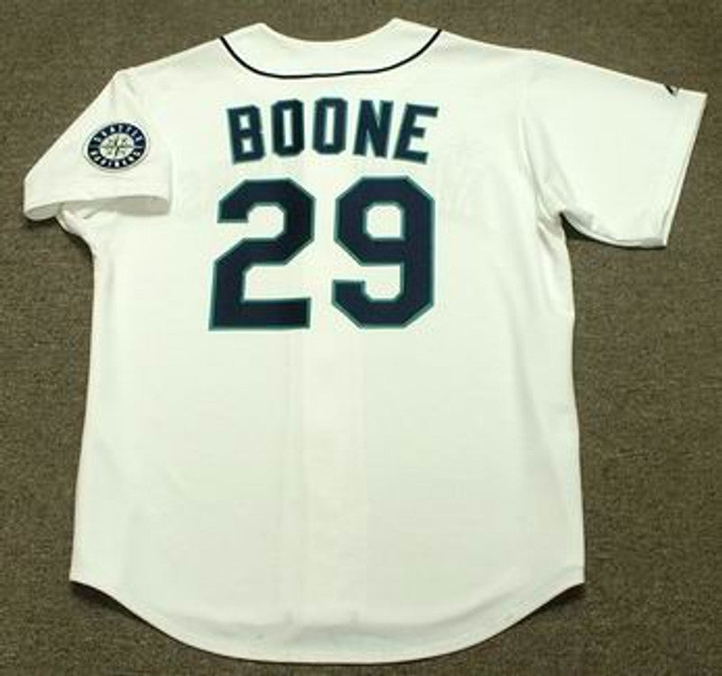 Brett Boone Seattle Mariners 2001 Baseball jersey retro stitched fan gear RTJ01628