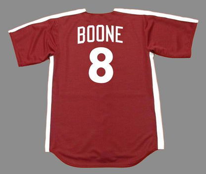 Bob Boone Philadelphia Phillies 1979 Baseball jersey retro stitched fan gear RTJ01729