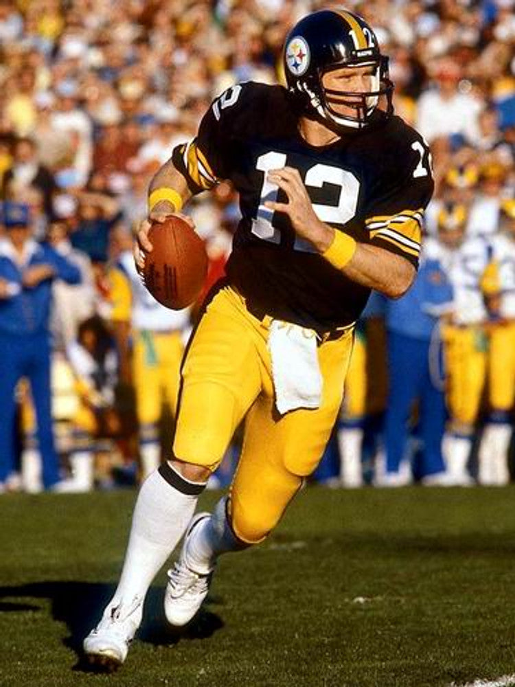 Pittsburgh Steelers Terry Bradshaw 1979 Home Throwback Football Jersey product image