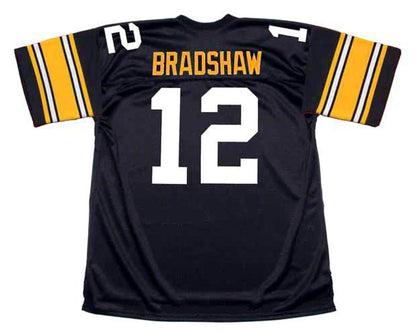 Pittsburgh Steelers Terry Bradshaw 1979 Home Throwback Football Jersey product image